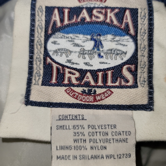 Alaska Trail hooded trench coat  Sz L - Picture 13 of 14